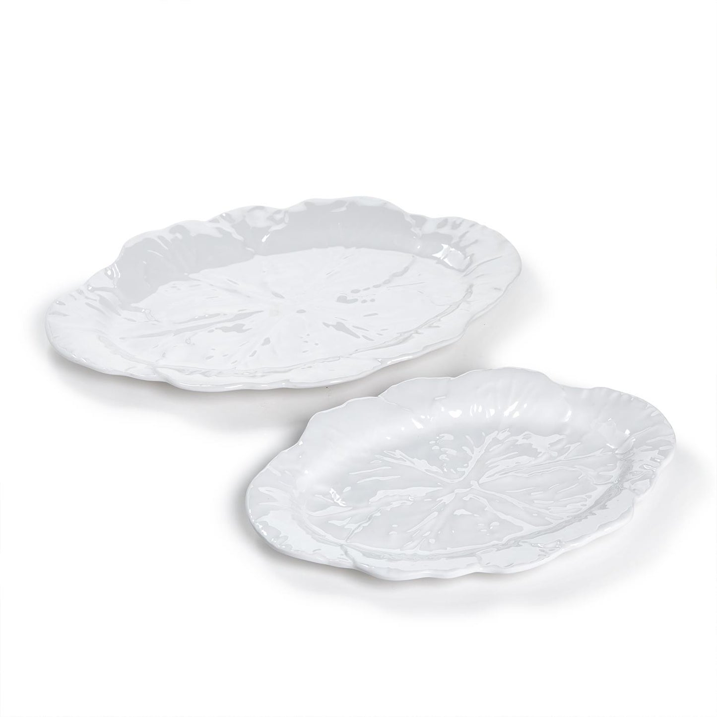 Cabbage Melamine Serving Trays