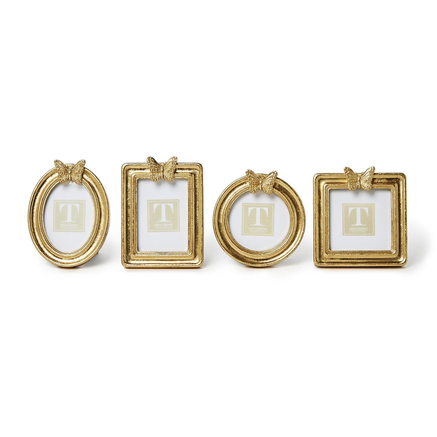 Mini Gold Butterfly Photo Frame