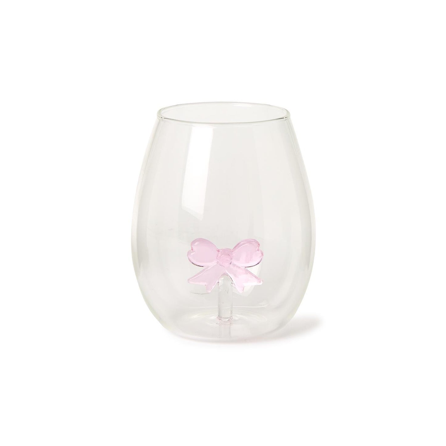 Bow Stemless Glass