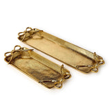 Gold Bows Serving Trays