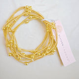 Balls And Beads Stretch Bracelet
