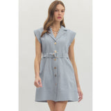 Periwinkle Cap Dress