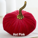 Small Velvet Pumpkin