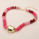 Chunky Pebble Resin Necklace