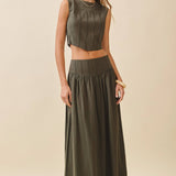 Textured Vertical Stitching Set