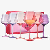Love Wine Glass S/6
