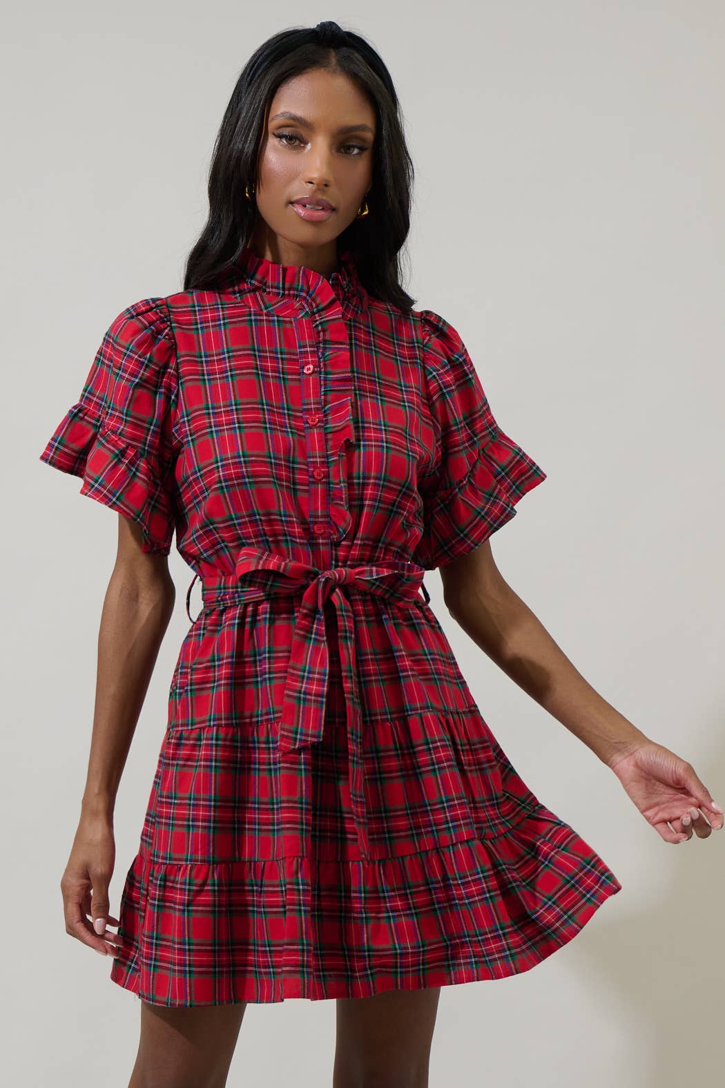 Arvada Plaid  Dress