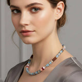Boho Colorful Beaded Necklace