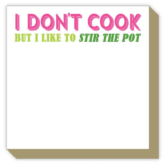 I Don't Cook Notepad