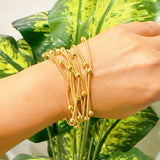 Balls And Beads Stretch Bracelet