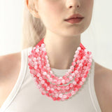 Chunky Acrylic Bead Necklace