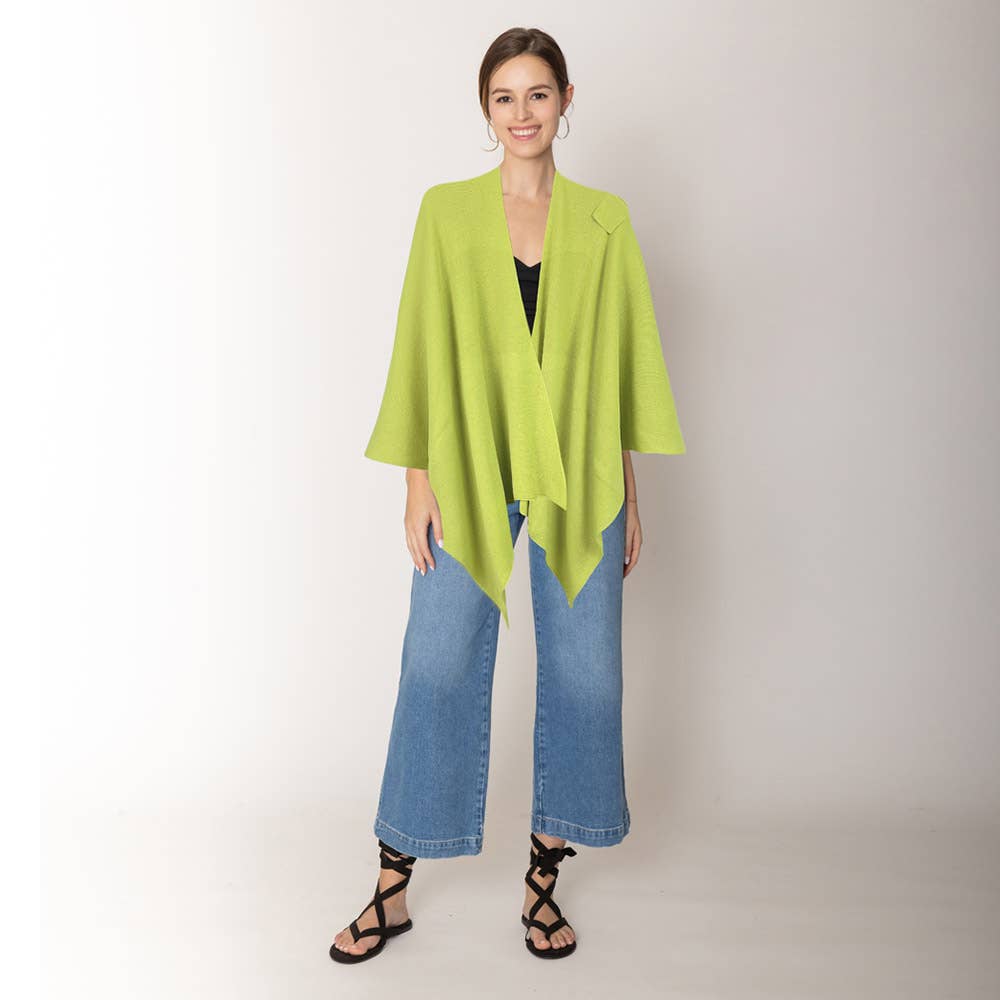 Shoulder Strap Ruana Poncho