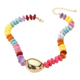 Chunky Pebble Resin Necklace