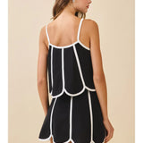 Scalloped Hem Set