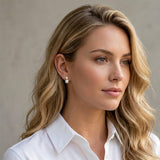 Pearl & Gold Sparkle Earrings