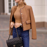 Tweed Gold Button Jacket