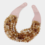 Chunky Acrylic Bead Necklace