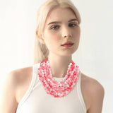 Chunky Acrylic Bead Necklace