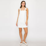 Lovely White Daisy Dress