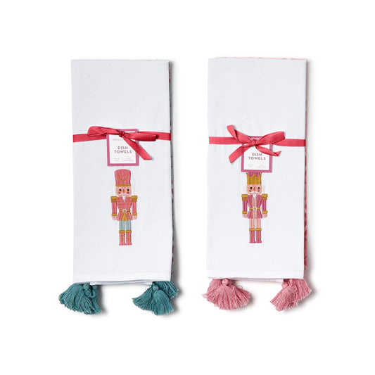 S/2 Nutcracker Dishtowel