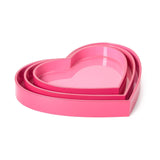 Laquer Heart Trays