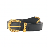 Rippled Buckle Belt
