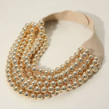 Chunky Acrylic Bead Necklace