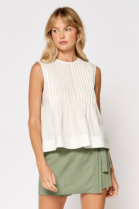 Mally PLEATED TOP