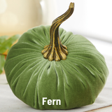 Large Velvet Pumpkin