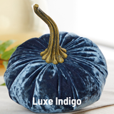Large Velvet Pumpkin