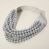 Chunky Acrylic Bead Necklace