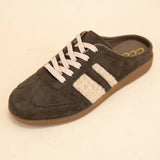 SANDRA FUR STRIPE SNEAKER