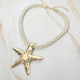 Starfish Rope Necklace