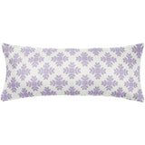 Brushstrokes Lavender Decorative Pillow