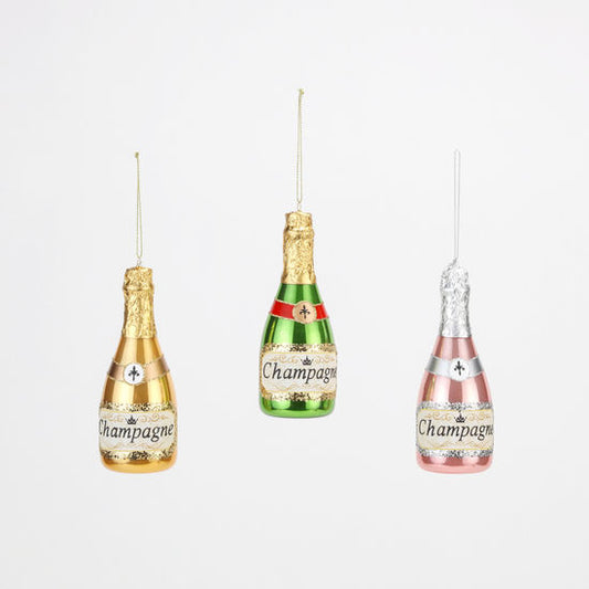 Champagne Ornaments