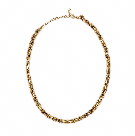 Oval Chain Link Necklace