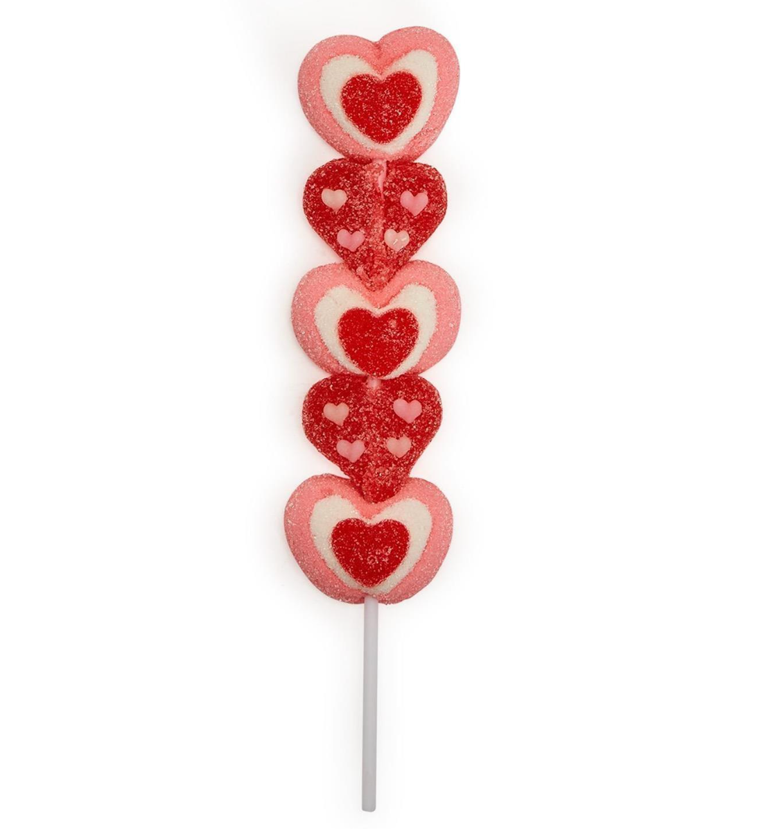Heart Kabob Marshmallow Jelly Pop