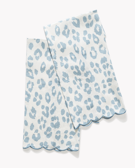 Matouk Iconic Leopard Guest Towels