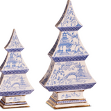 Blue Chinoiserie Trees