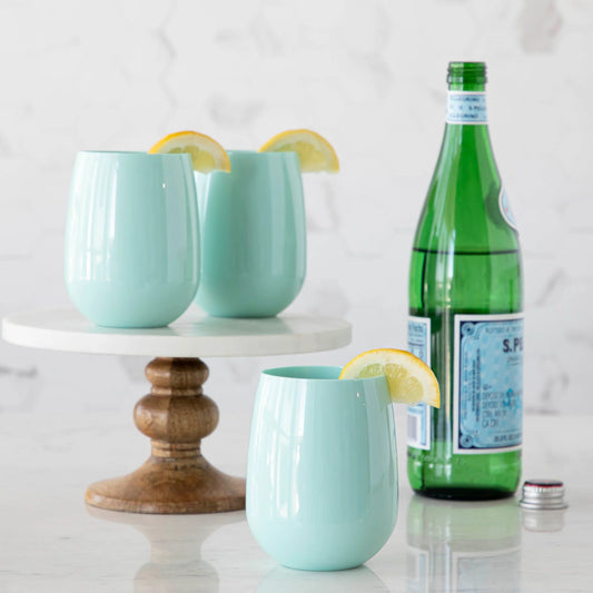 Shatterproof Stemless Cup-Seafoam