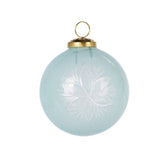 Etched Glass Ornament