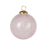 Etched Glass Ornament