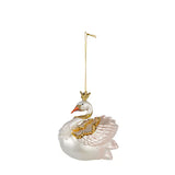 Pink Swan Ornament