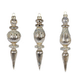 Gold Glass Finial Ornament