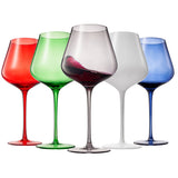 Colors of Paris S/5  Wine Glasses