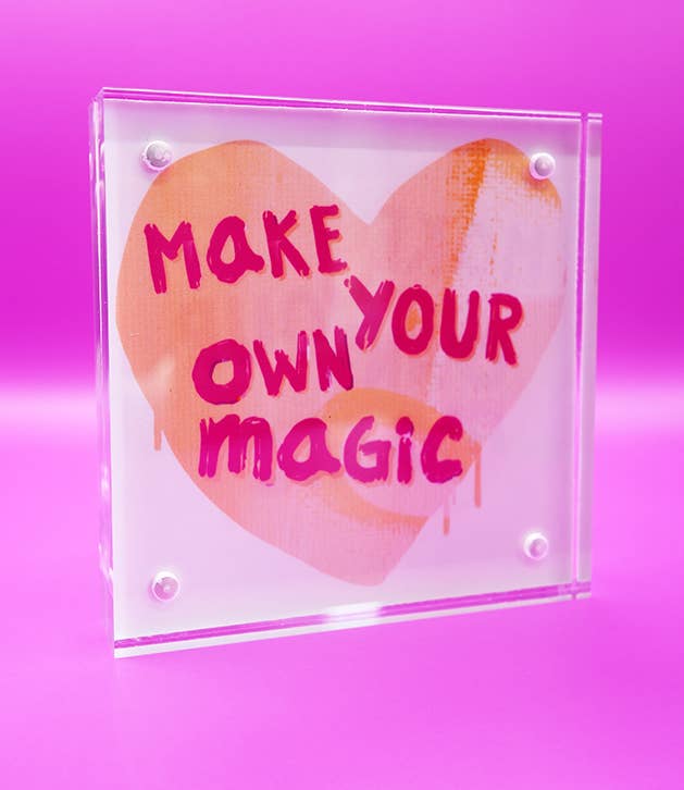 Make Your Own Magic Acrylic Block