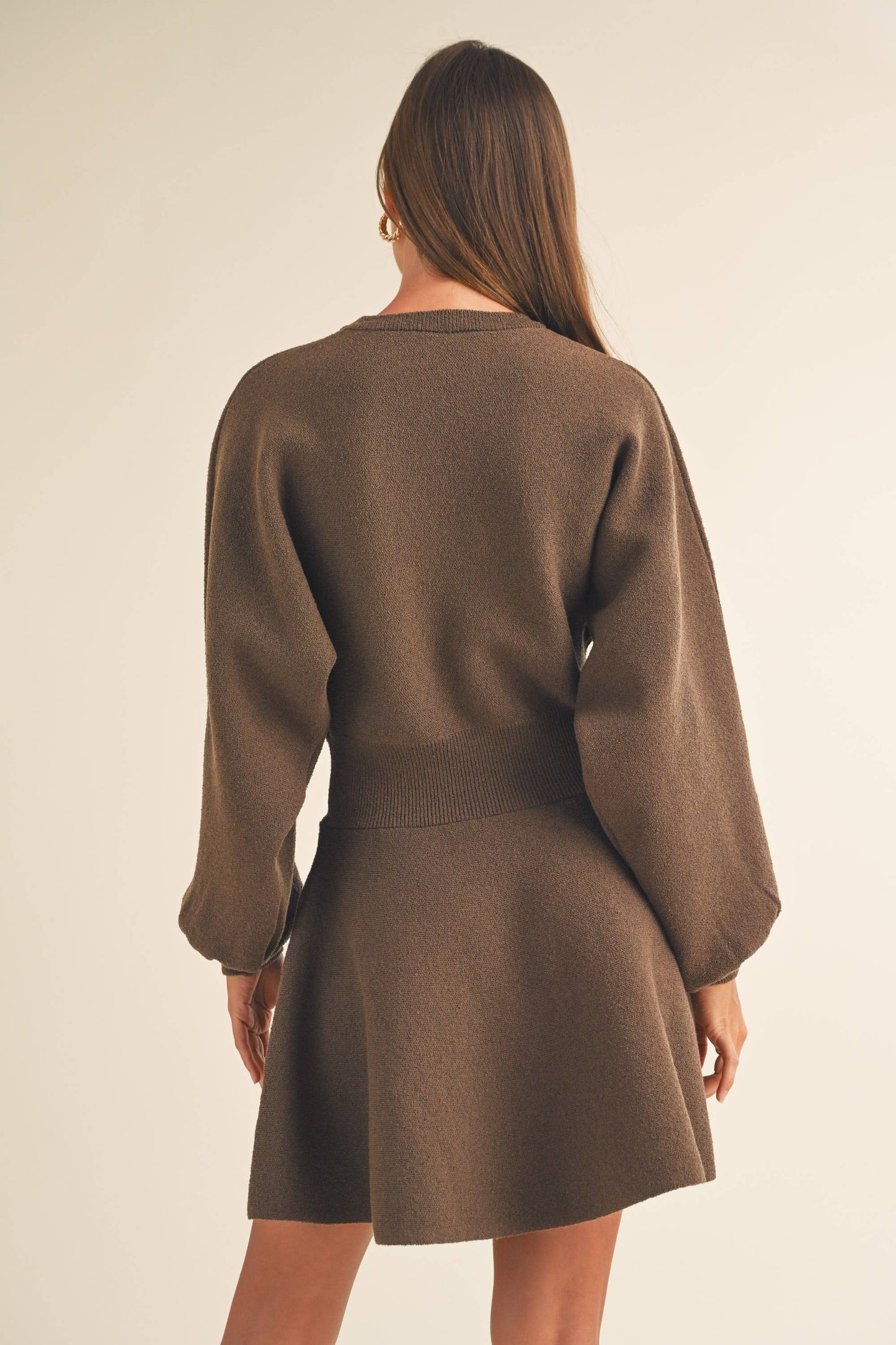 Sherry SLEEVE SWEATER DRESS