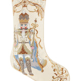Nutcracker Embroidered Stocking