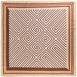 Modern Geometric Square Scarf