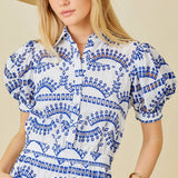 Eyelet Lace Romper